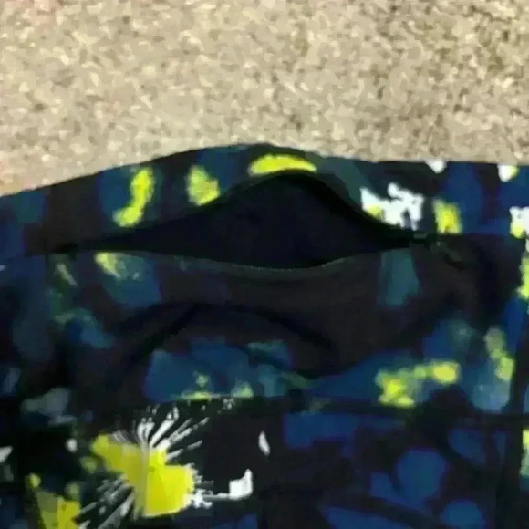 Sweaty Betty Power Full Length Workout Leggings Lime Punch Floral Print - Size S - Picture 5 of 11